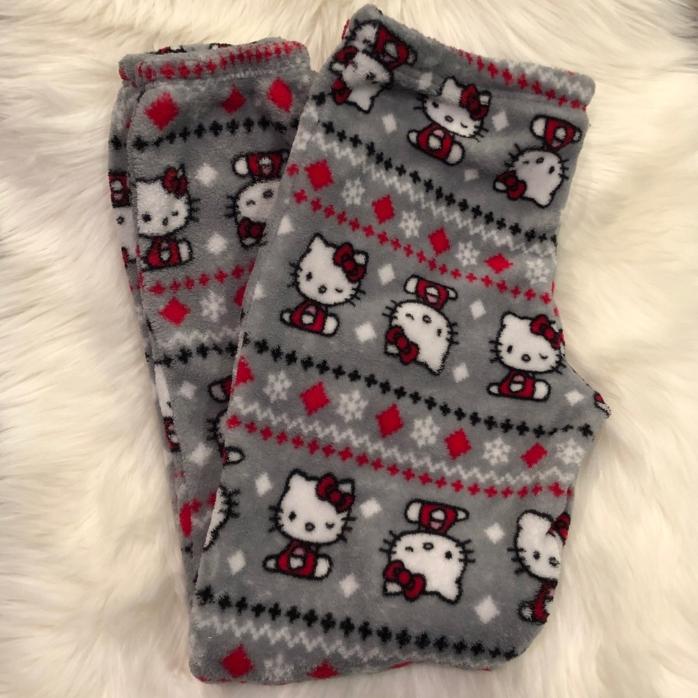 Hello Kitty Plush Jogger Pants